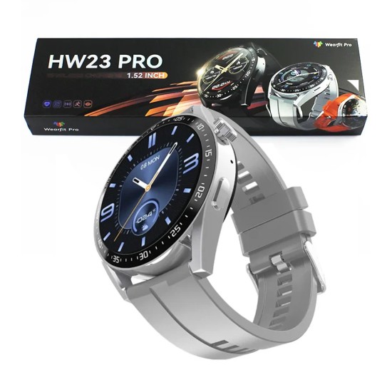 Smartwatch Wear Fit Pro HW23 Pro 1.52" (Call Version) NFC Silver